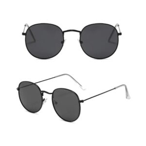 Czarne okulary przeciwsłoneczne lenonki. STEC-12