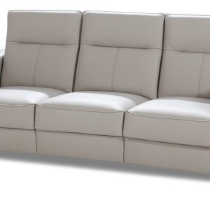 Trzyosobowa sofa. Madryt ekoskóra + skóra naturalna