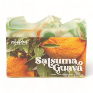 Cellar. Door. Satsuma. Guava - mydło w kostce o tropikalnym zapachu mandarynki i gujawy 142g