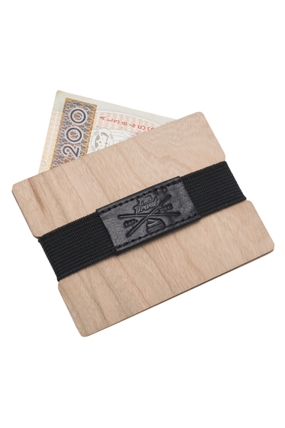 Pan. Drwal – ręcznie robiony drewniany portfel