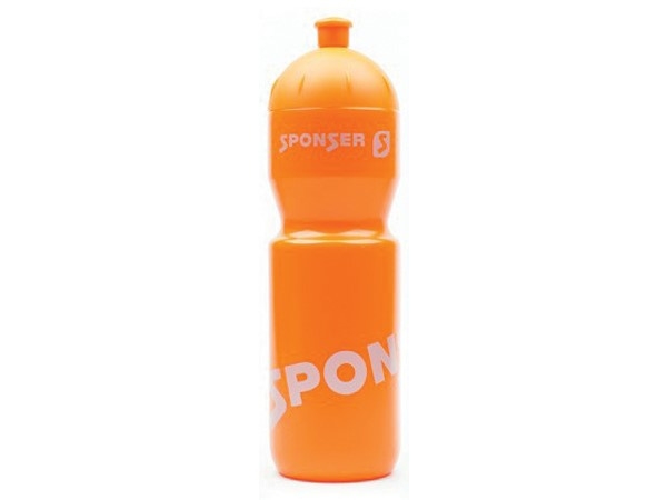 Bidon. SPONSER NET orange / silver 750 ml (NEW)