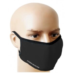 Bawełniana maseczka na twarz - maska ochronna. WIELORAZOWA MS-CZ2W