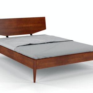 Drewniane łóżko. Slavic 180x200 cm w kolorze orzech
