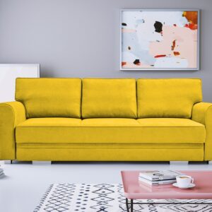 Sofa. Bukiet 256 cm z zaokrąglonymi podłokietnikami