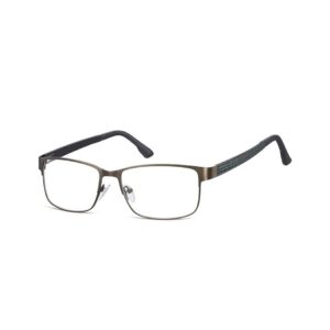 Elastyczne oprawki okularowe. Sunoptic 610D metalowe kolor oliwkowy