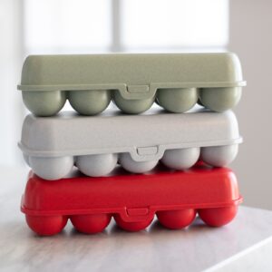 Pojemnik na jajka. Eggs. To. Go org.Grey - Koziol