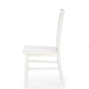 Bukowe krzesło. Angelo białe