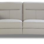Dwuosobowa sofa. Madryt z funkcją relaks ekoskóra + skóra naturalna