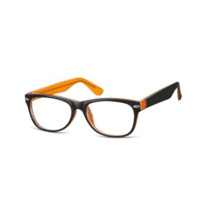 Okulary oprawki zerowki korekcyjne nerdy. Sunoptic. CP167B miodowe