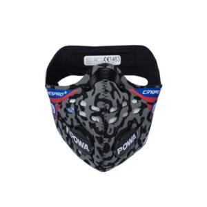 RESPRO CE Cinqro. Camo - sportowa maska antysmogowa przeciwwirusowa. PM2.5 PM10 rozmiar. M[=]