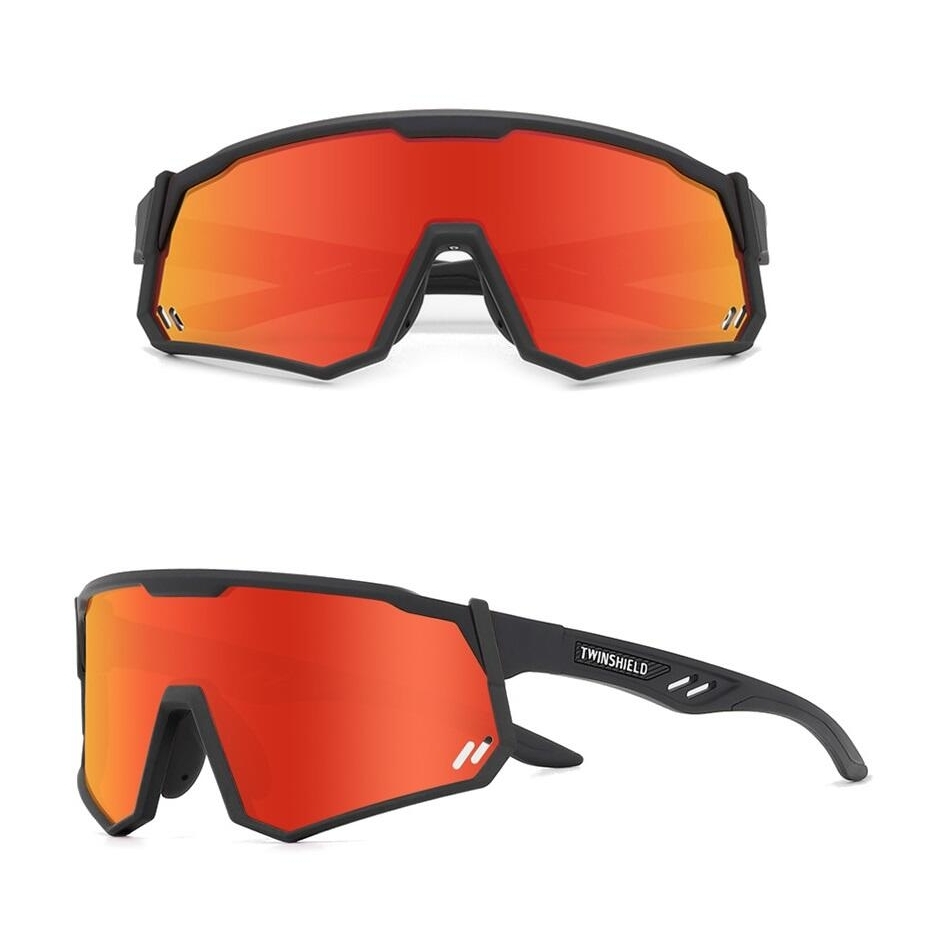 Okulary przeciwsłoneczne rowerowe + ramka korekcyjna. STW-C10