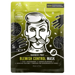 Barber. Pro blemish control face sheet mask - maska do cery trądzikowej z niacynamidem