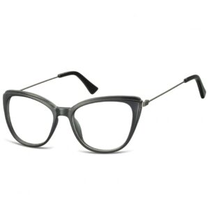Oprawki korekcyjne okulary. Kocie. Oczy zerówki damskie. CP121 czarne