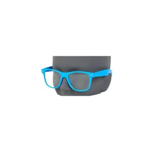 Błękitne okulary nerdy zerówki. Damskie i. Męskie. NR-51
