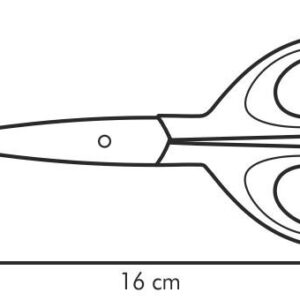 Nożyce do użytku domowego. Cosmo 16 cm - Tescoma