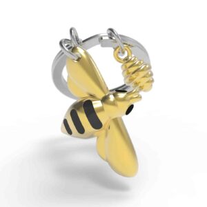 Brelok breloczek do kluczy pszczoła - Metalmorphose