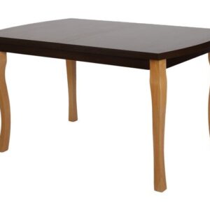 Rozkładany stół Amore 90x160-240 cm z lekko giętymi nogami