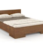 Drewniane łóżko. Phantom 90x200 cm w kolorze orzech