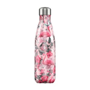 Butelka. Termiczna. Chilly's | 500ml | 3d. Tropical. Flamingo - Chilly's. Bottles