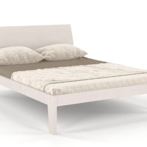 Drewniane łóżko. Achmea 160x200 cm w kolorze białym