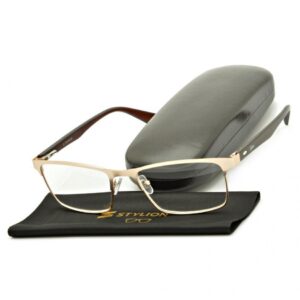Plusy +1.50 Męskie okulary do czytania korekcyjne. ST330A