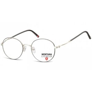 Lenonki okulary. Oprawki optyczne. MM598 czarno-srebrne