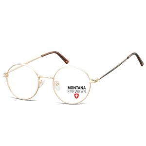 Oprawki korekcyjne okulary optyczne lenonki. MM584C złoty