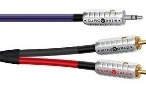 Kabel minijack. Wire. World. PULSE Rodzaj kabla: M-jack - 2x. RCA (PUN), Długość: Dodatkowy 1mb