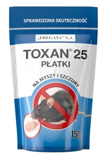 Toxan. Płatki 150 g - skuteczna trutka na myszy i szczury