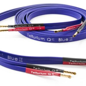 Tellurium. Q Blue. II kabel głośnikowy. Długość: 2 x 2m, Wtyk: Banan