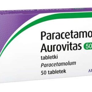Paracetamol. Aurovitas 0,5g x 50 tabletek