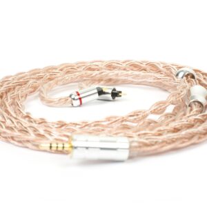 CM Cable. Bright (8) kabel. IEM Wtyk. IEM: 4.4mm, Konektory: MMCX