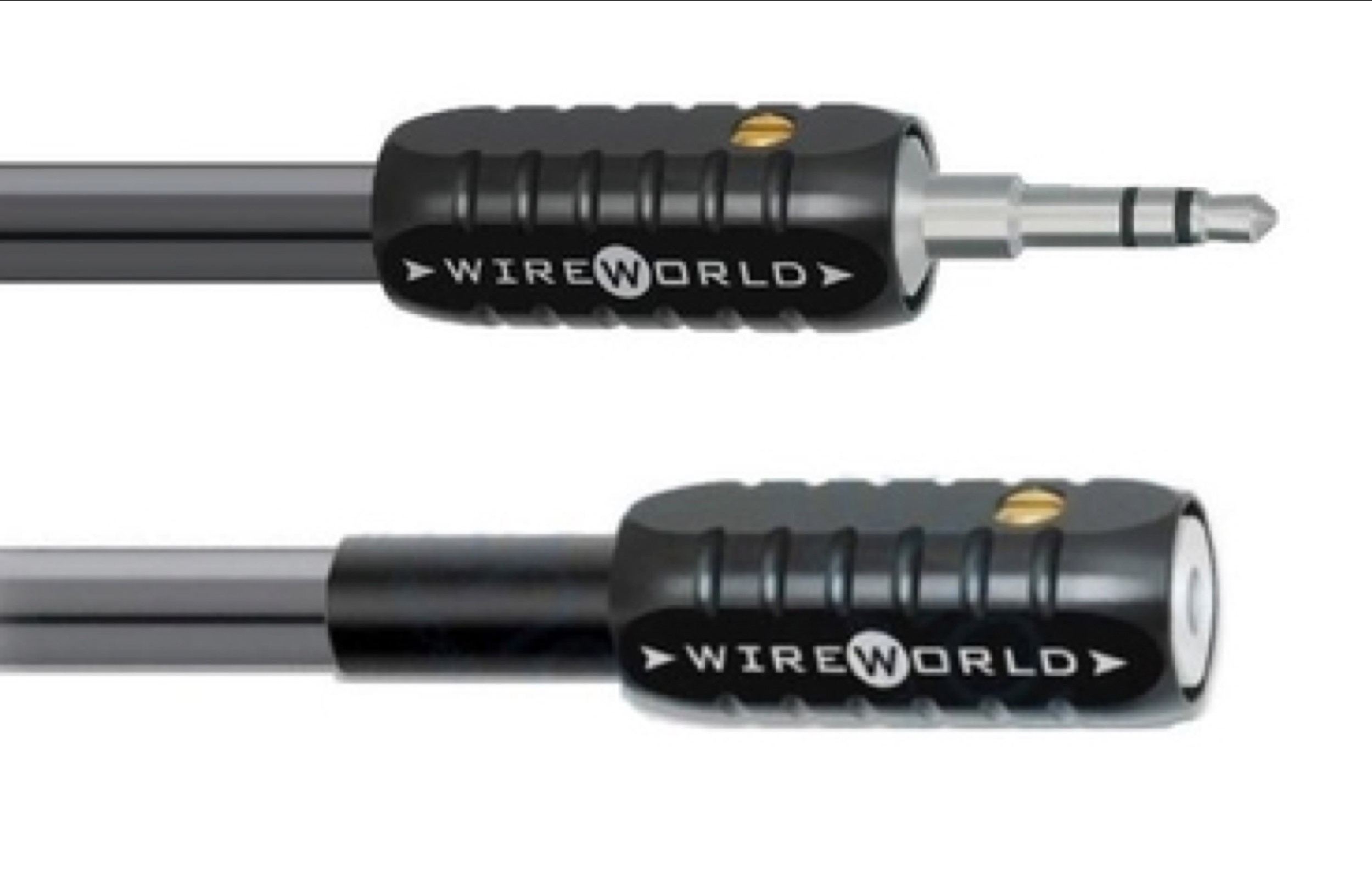 Kabel mini jack. Wire. World. NANO-SILVER ECLIPSE Rodzaj kabla: M-jack (M) – M-jack (F) (NSF), Długość: 1 m[=]