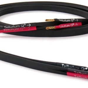 Tellurium. Q Black. II kabel głośnikowy. Długość: 2 x 4m, Wtyk: Banan