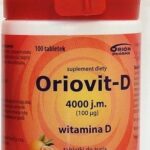ORIOVIT-D 4000 j.m. 100µg x 100 tabletek do żucia