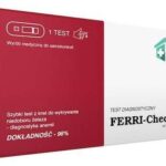 FERRI-Check test na niedobór żelaza we krwi (anemia) x 1 sztuka