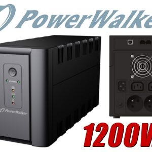 UPS POWER WALKER LINE-INTERACTIVE 1200VA 2X PL + 2X IEC OUT, RJ11/RJ45 IN/OUT, USB VI 1200