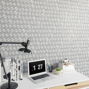 Bubbles - designerska tapeta na ścianę, rodzaj - tapeta flizelinowa laminowana