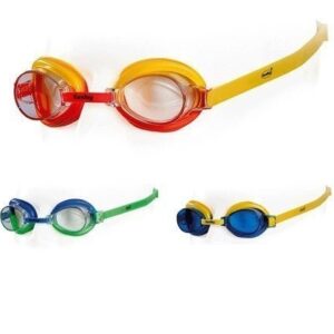 Fashy okulary do pływania. Top junior 4105 niebiesko-żółte