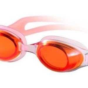 Fashy okulary pływackie. Dolphin 4159 pomarańczowe
