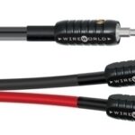 Kabel mini jack. Wire. World. NANO-SILVER ECLIPSE Rodzaj kabla: M-jack - 2x. RCA (SEN), Długość: 1 m[=]