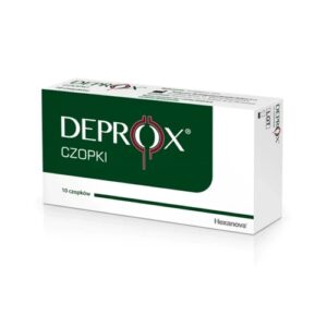 Deprox x 10 czopków doodbytniczych