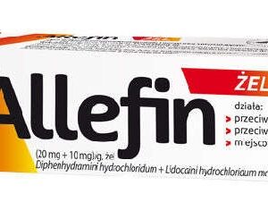 Allefin (20mg+10mg)/g żel 30g