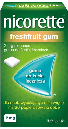 NICORETTE Freshfruit 2mg x 105 gum