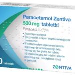 Paracetamol. Zentiva 500mg x 20 tabletek