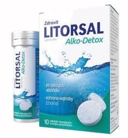 Litorsal. Alko-Detox x 10 tabletek musujących