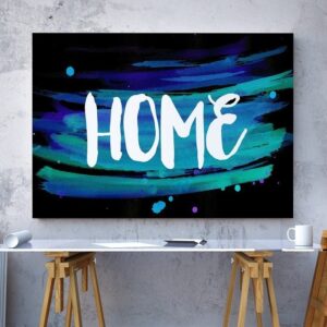 Home abstract - designerski obraz na płótnie, wymiary - 70cm x 100cm