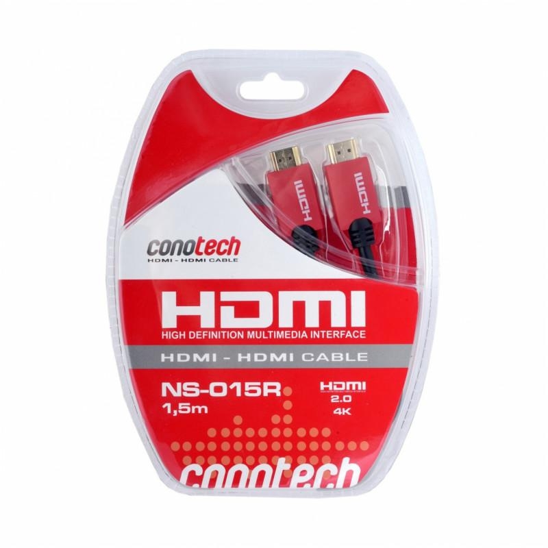 Kabel. Hdmi. Conotech. NS-015R ver. 2.0 – 1,5m