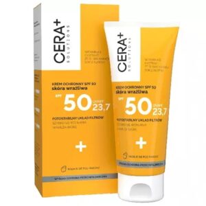 CERA+ Solutions. Krem ochronny. SPF50 do skóry wrażliwej 50ml