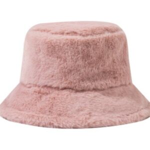 ZIMOWY bucket hat. KAPELUSZ na zimę ciepły. PLUSZOWY czapka